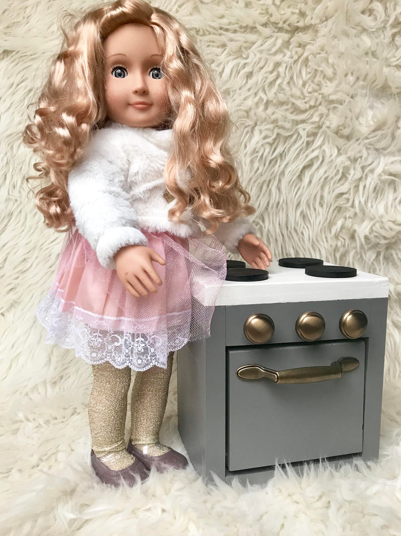 18 Inch Doll Furniture /american Girl Doll Kitchen/18 Inch Etsy