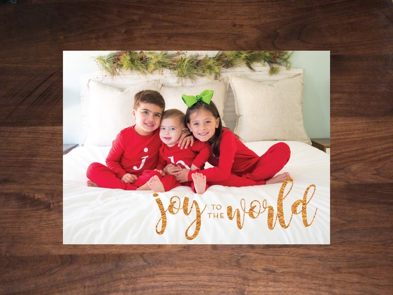 Joy to the World Christmas Card image 3