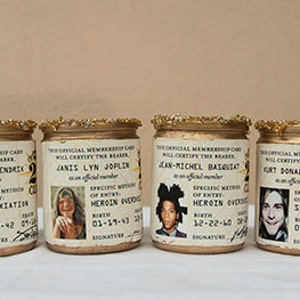 27 Club Kurt Cobain Candle image 5