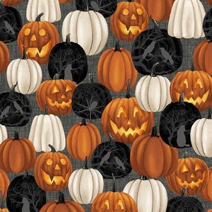 pumpkin♡ Midnight Magic Pumpkin Print 6393-93 by Grace Popp for