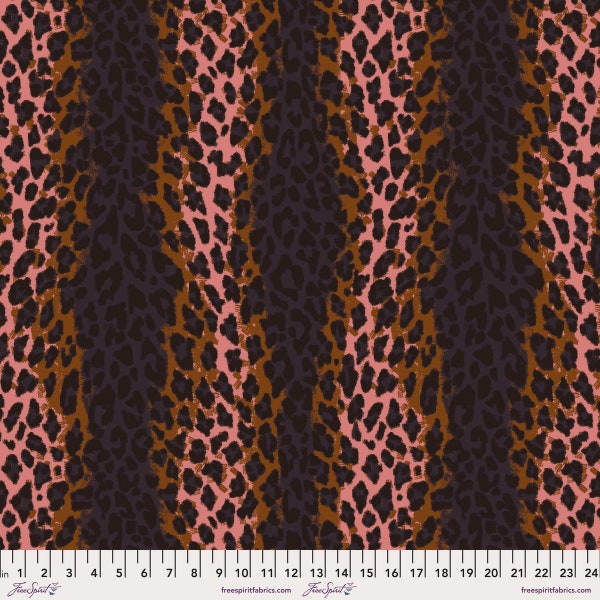 108" Vivacious Spotted - Blush - Wide Quilt Back by Anna Maria Horner - Leopard Print