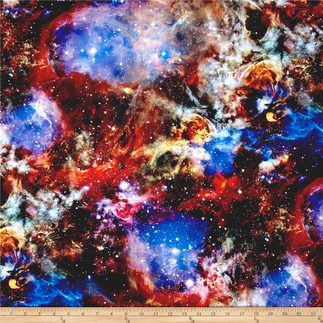 Cosmic Odyssey - #P4309 - Stardust - Hoffman Fabrics - Out of Print - Etsy