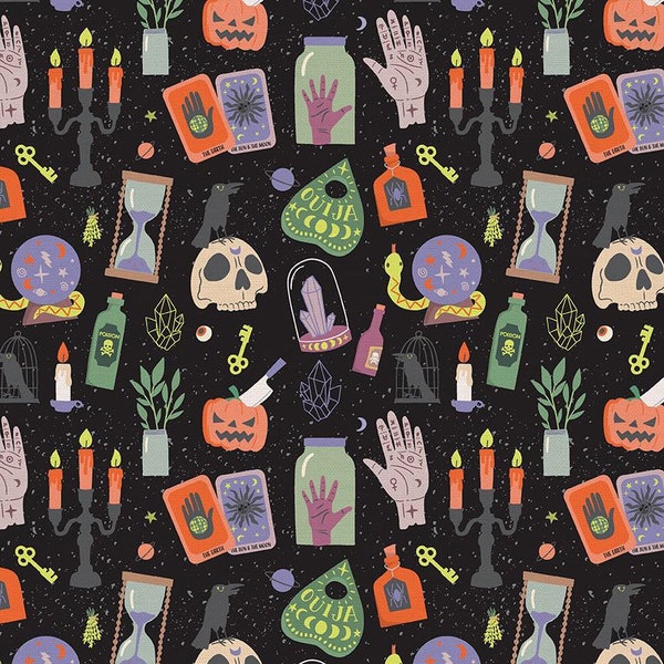 Mystical Halloween - 120-21798 - Paintbrush Studios - 100% Cotton - Out of Print