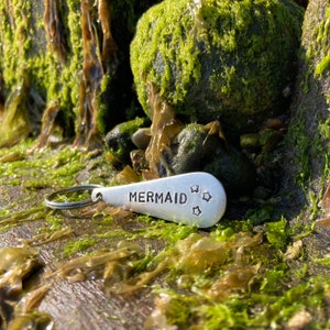 Mermaid - Cold Water Wild Swimming Keyring Eco-friendly Fun Birthday Gift For Swimmers