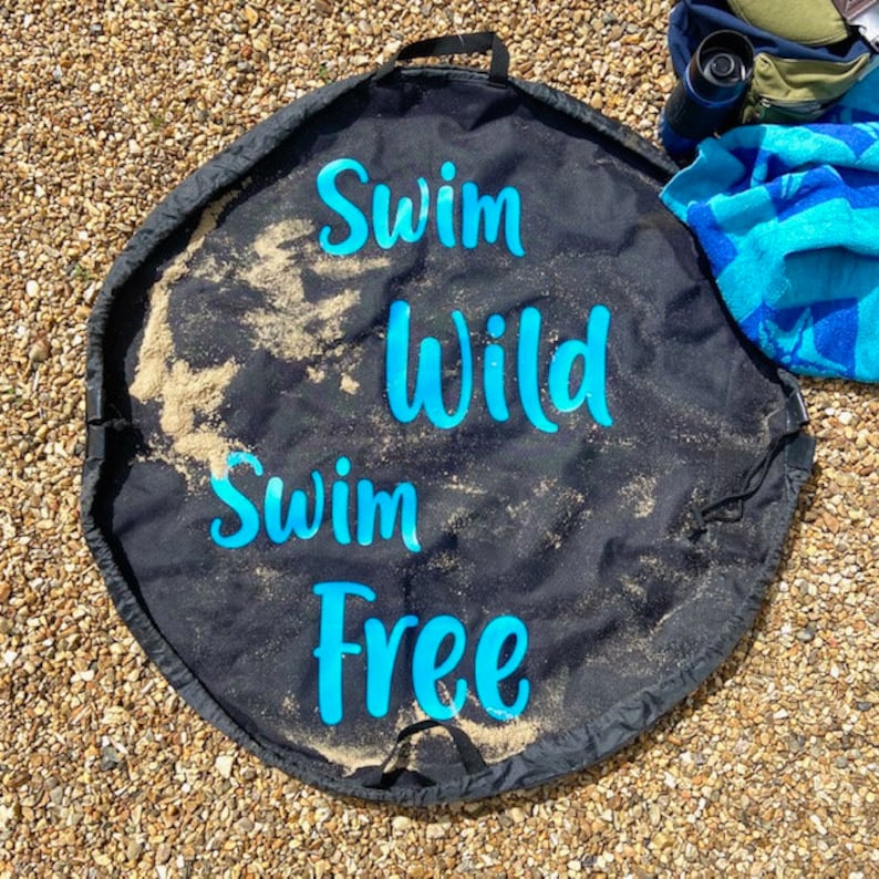 Wild Swimming Waterproof Changing Mat & Bag Open Water Etsy
