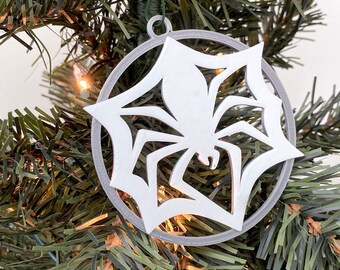 Nightmare Before Christmas, Jack Skellington-Inspired Spider Snowflake Christmas Tree Ornament
