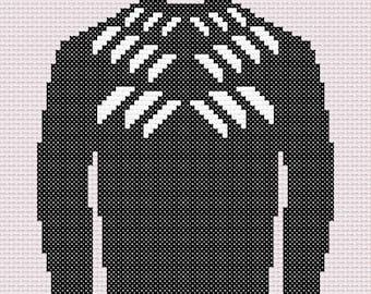 David Sweater Schitt's Creek クロスステッチ パターン