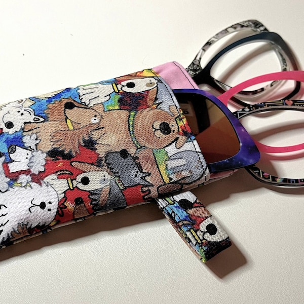 Sewing Pattern Tutorial: Eyeware Topper Case -  Digital Download