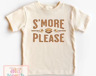 S'more Please Shirt, Kids Nature Shirt, Kids Camping Shirt, Campground shirts, Smores Shirt, Baby Nature Camp Onesie®