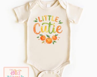 Little Cutie Shirt, Cute Baby Onesie®, Cute New Baby Gift, Farmer Baby Shirt, Farmer's Market Baby Tee