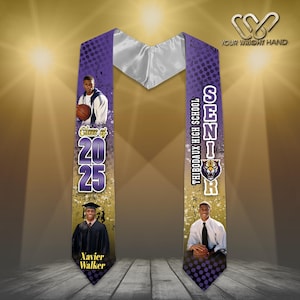 Class of 2025 Graduation Stoles, Class of 2024 Grad Stoles, Graduation Stole, Custom Stole, Custom Graduation Stole, Graduation Sash