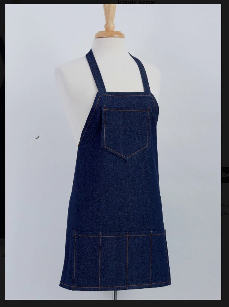 Kwik Sew 4287 Unisex Aprons Sewing Pattern New Uncut Adults Etsy