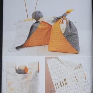 Simplicity 9332,  Craft Bag Sewing Pattern, New Uncut