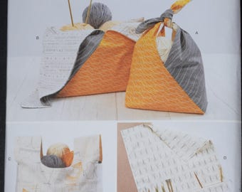 Simplicity 9332,  Craft Bag Sewing Pattern, New Uncut