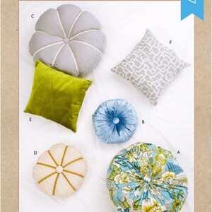 Kwik Sew 4327 Pillows Sewing Pattern, New Uncut Sewing Pattern