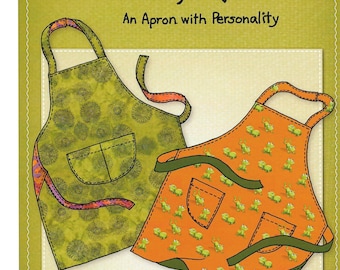 Reversible Apron Sewing Pattern, New Pattern, Quick and easy to sew, Mary Mulari Designs, Butcher Style, Free US Shipping