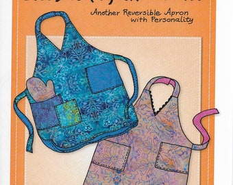 Hot Dish Apron Sewing Pattern, Reversible, Mary Mulari, New Uncut Free Us Shipping
