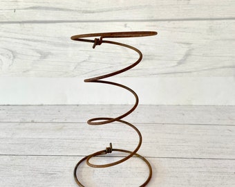 Large Rusty Bed Spring, Decor, Vintage