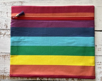 Rainbow 324 Cross Stitch Project Bag
