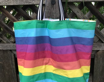 Rainbow prism Pride Tote bag