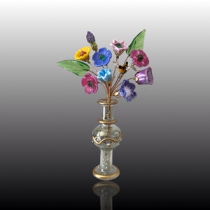 Spring Garden Glass Flower Designer Bouquet Lampwork Flowers image 8