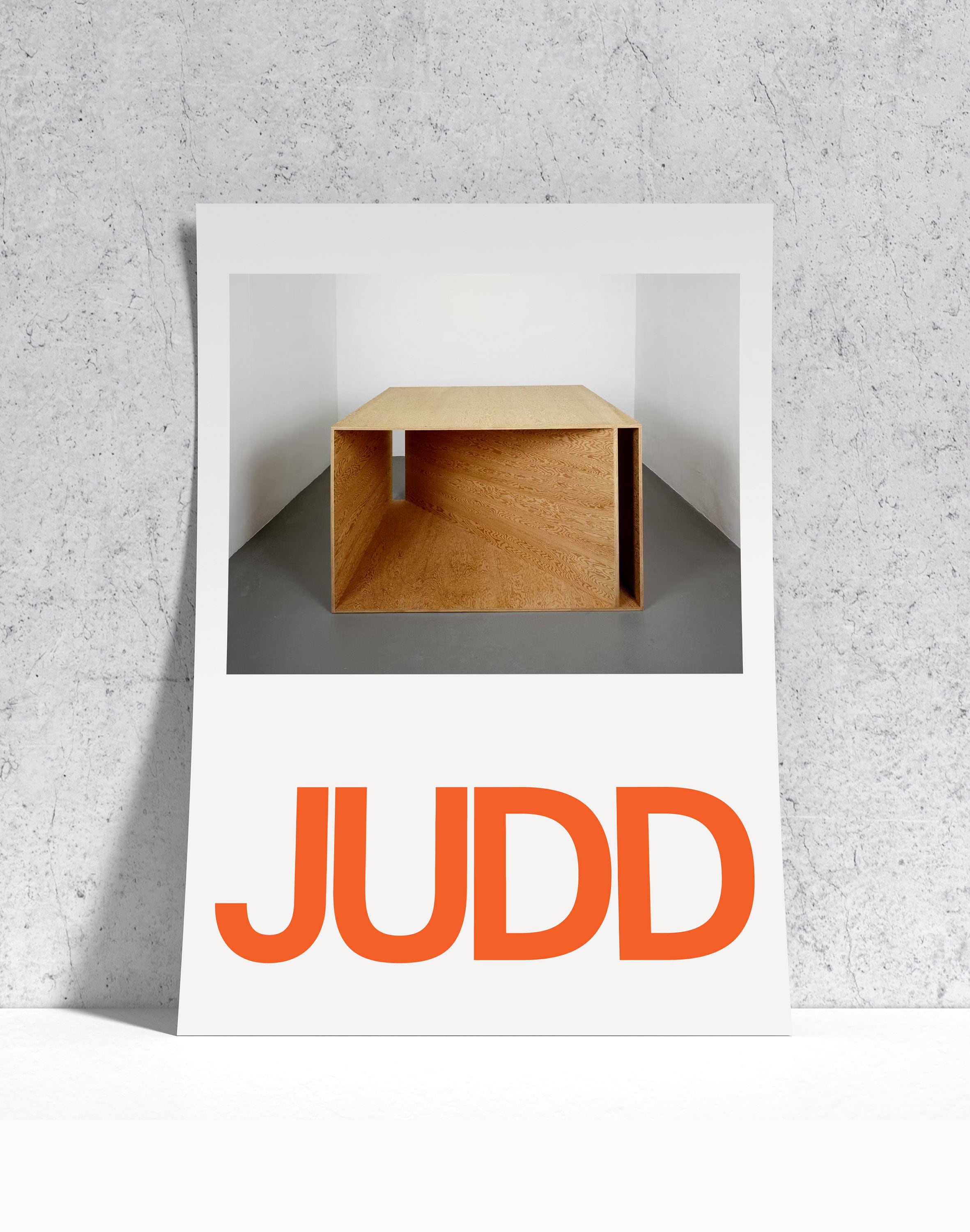 ドナルドジャッド Donald Judd  ポスター DONALD JUDD - UNTITLED (1989) by Donald Judd – twelvebooks