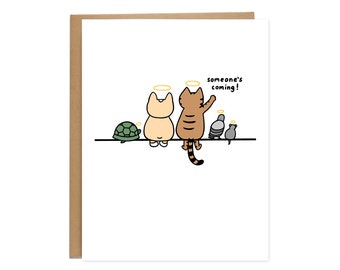 Pet Loss Friends Sympathy Card, furry friends, rescue, cat loss, dog loss, bird