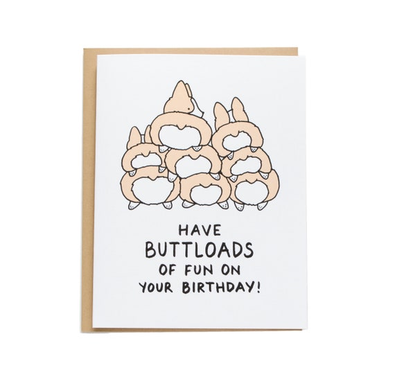 corgi butt birthday