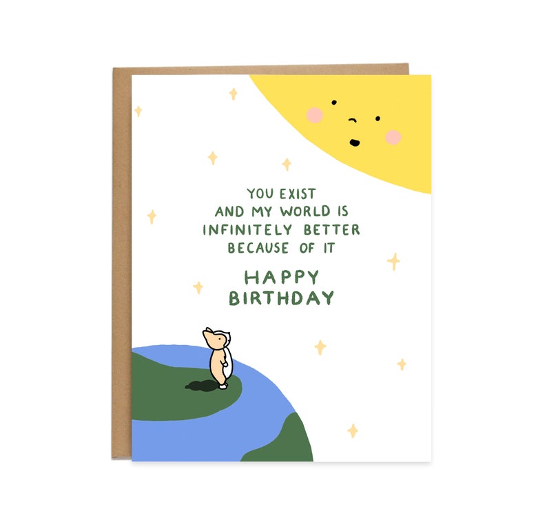 Infinitely Better Birthday Card, Corgi Birthday Card, Sweet Birthday Card, Corgi Card image 1