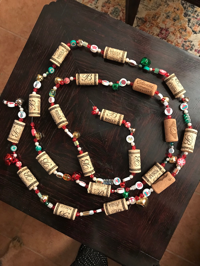 Wine Cork Garland. 8 Ft Etsy