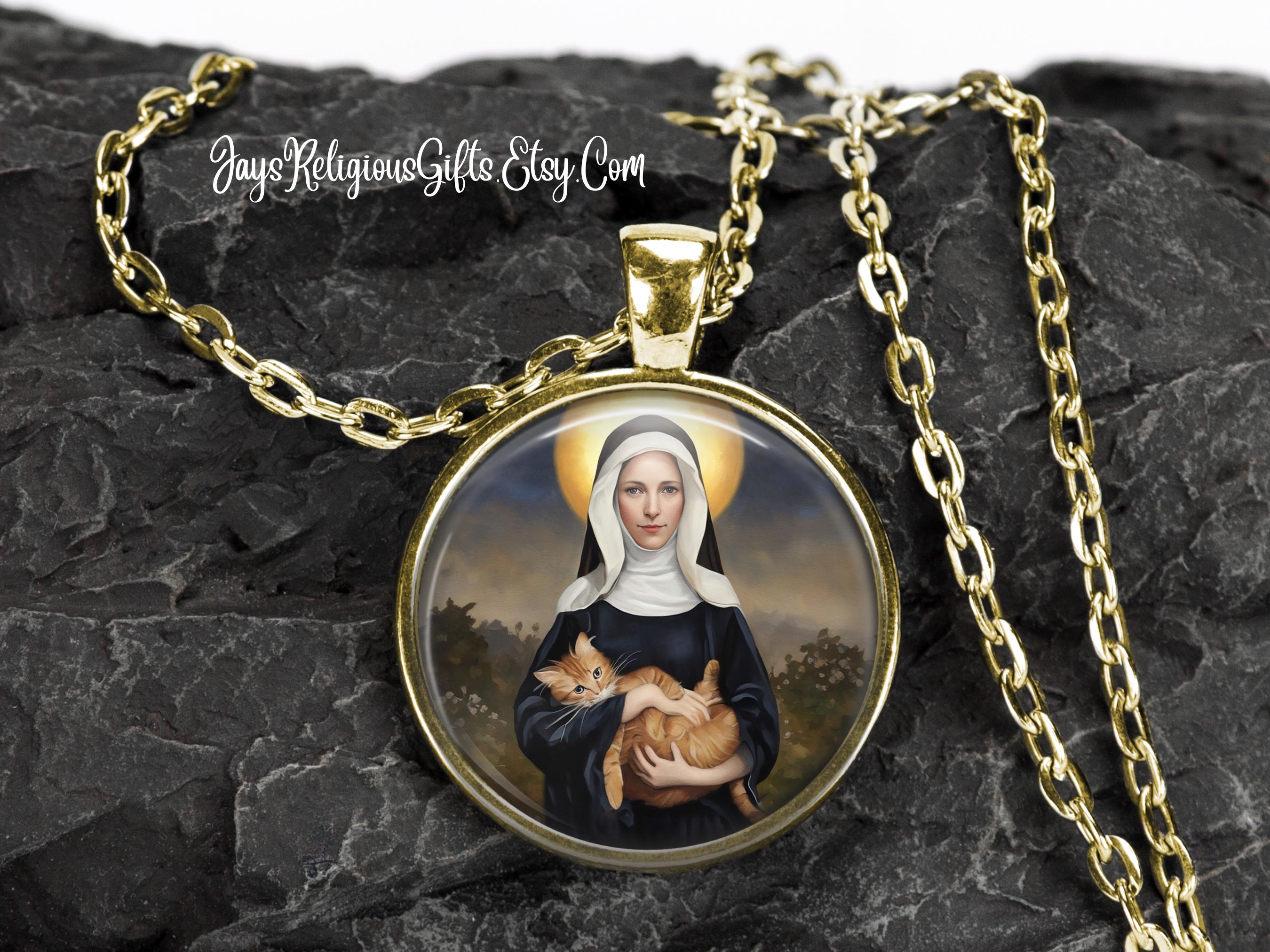 saint-gertrude-of-nivelles-gold-necklace-catholic-patron-saint