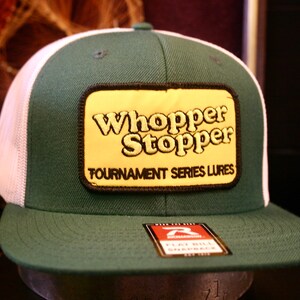 Vintage Whopper Stopper Patch Trucker Hat One of a Kind Richardson 511 ...