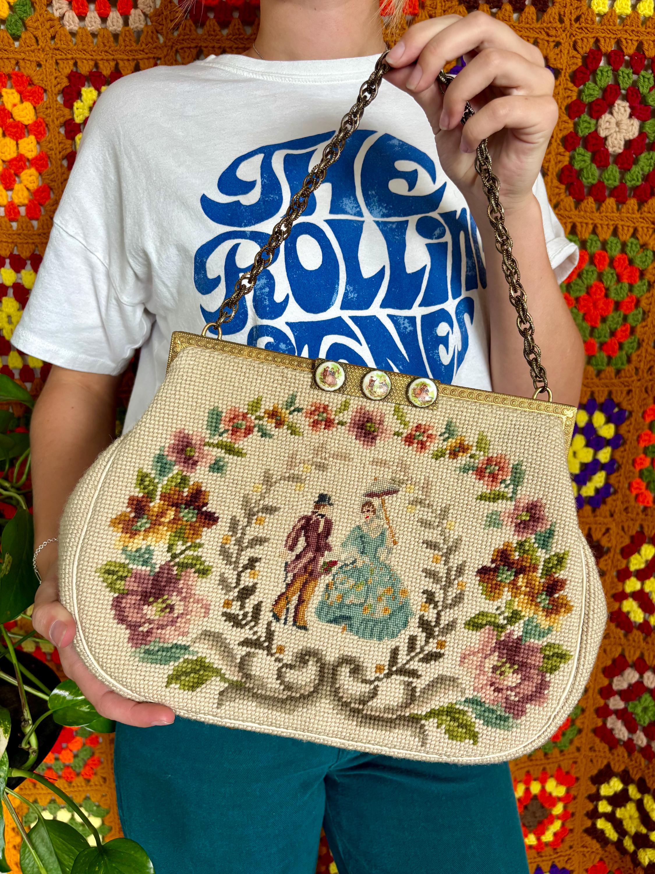 フランスビンテージ手芸バッグ Vintage French Purse - Etsy