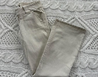 Vintage Be Bop Corduroy Flare Pants – 90s Low Rise, 31" Waist