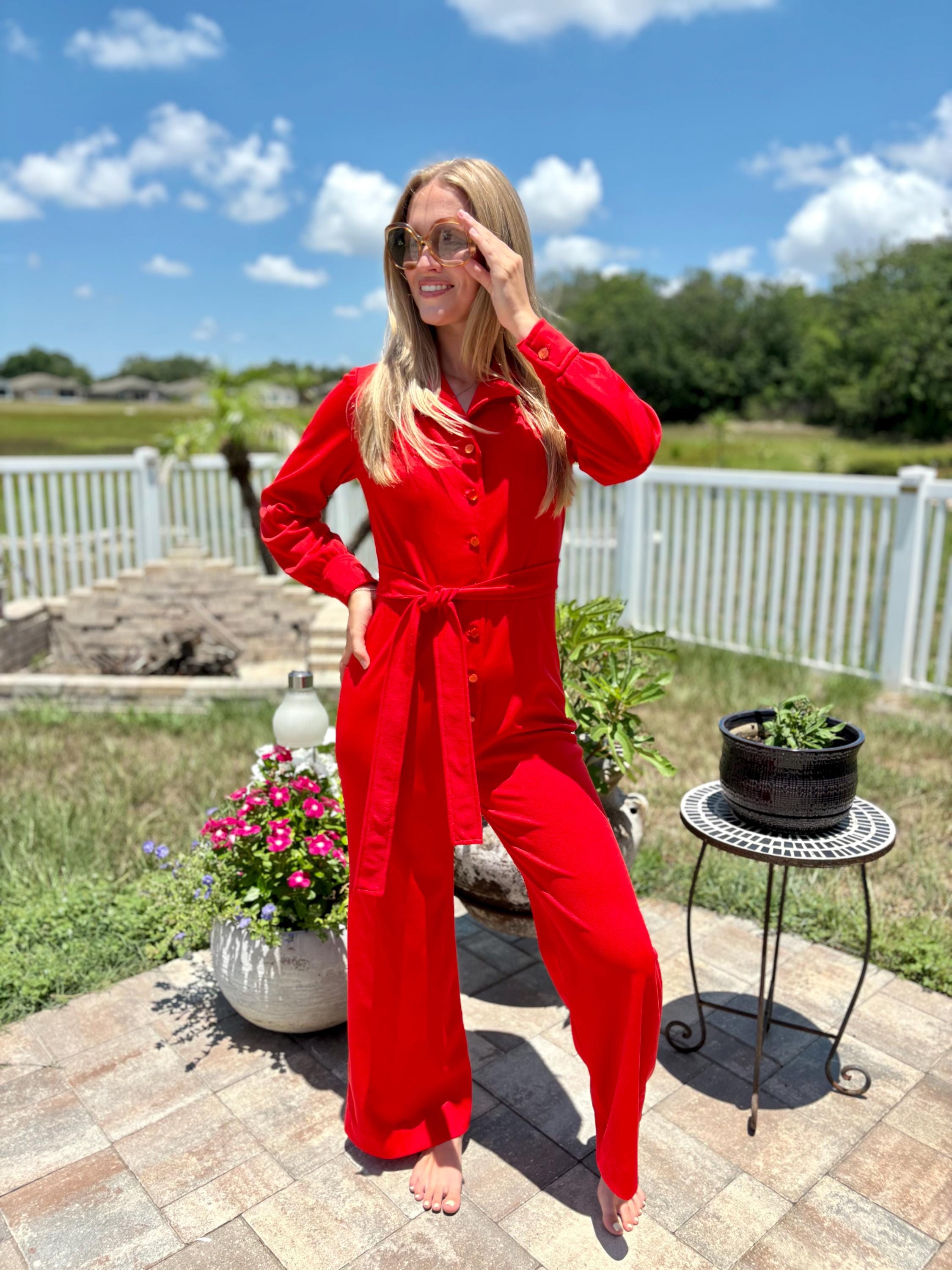 70s 80s Jumpsuit - Etsy