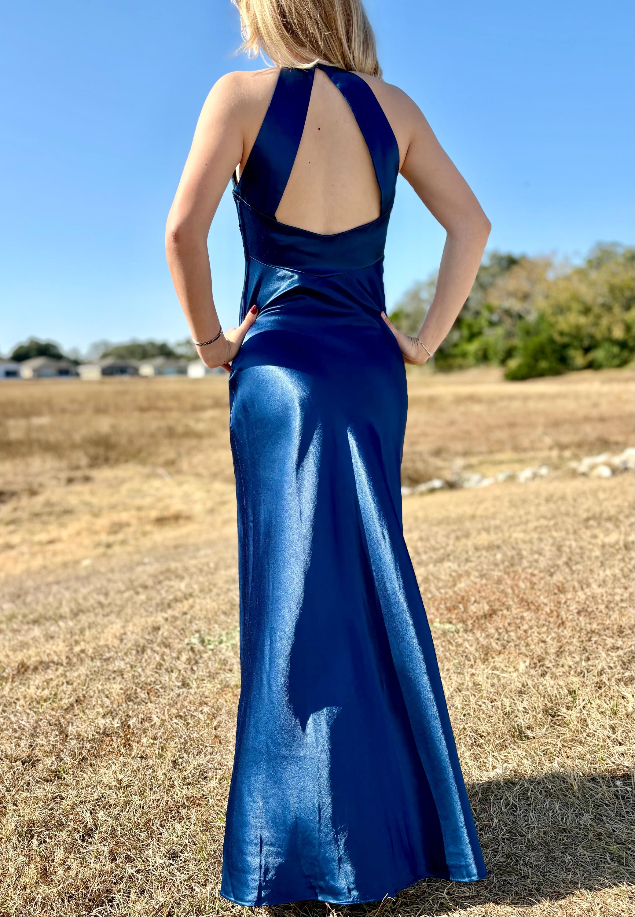 90s beaded dress Vintage 80s Lace Silk Chiffon Flapper Vintage 90s Satin Dress with beaded sequin A-Line Prom Dresses | square neck dress Beaded prom gown Color:Barbie