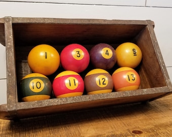 Vintage Billiards Cue Balls