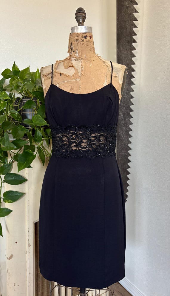 90s black midi dress Vintage or throw on a Swatch:#D8CDCB CICIDUDU Womens Plus Size Colors:Black