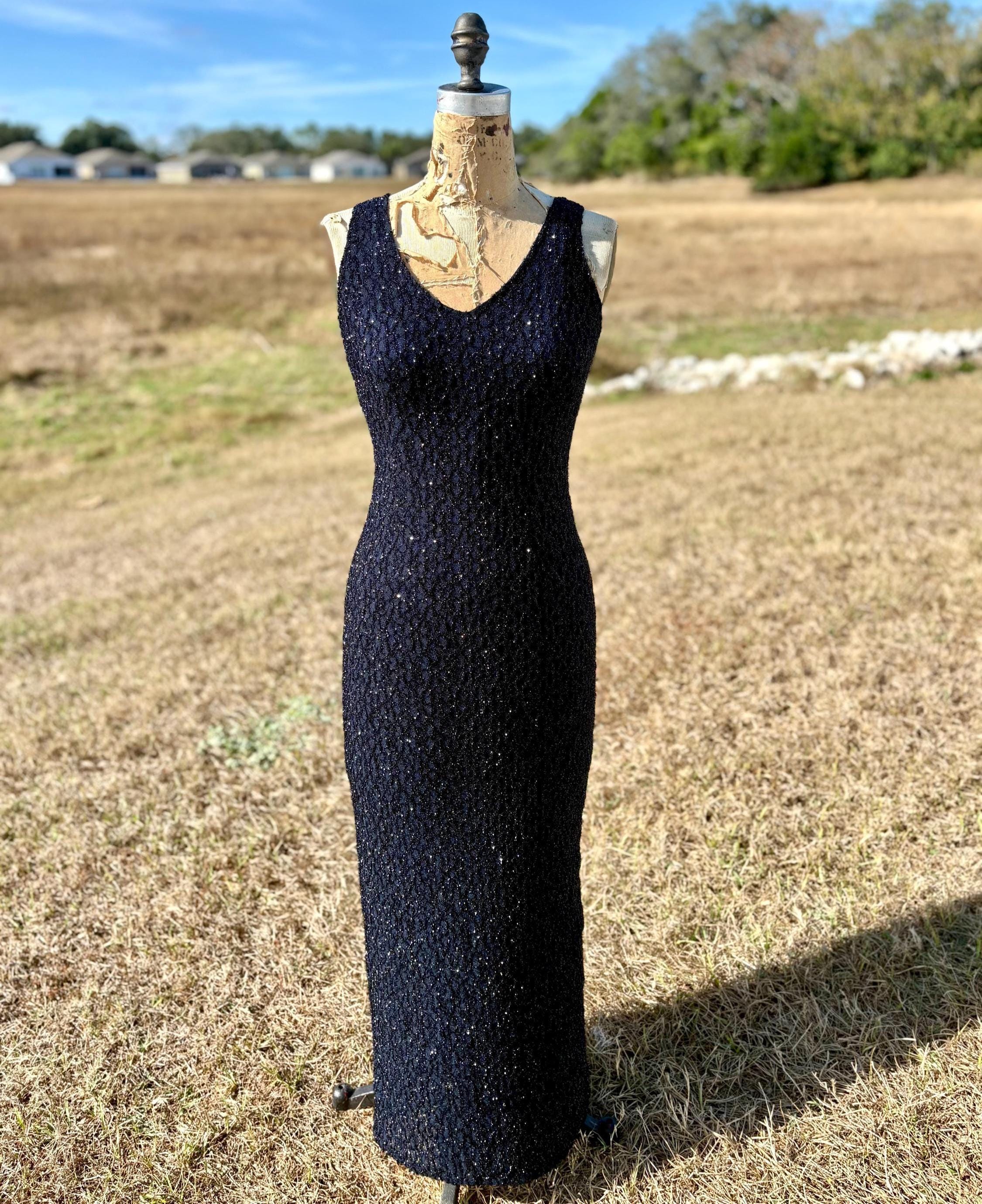 Sparkly Floor Length Dress - Etsy Sparkly Floor Length Dress - Etsy