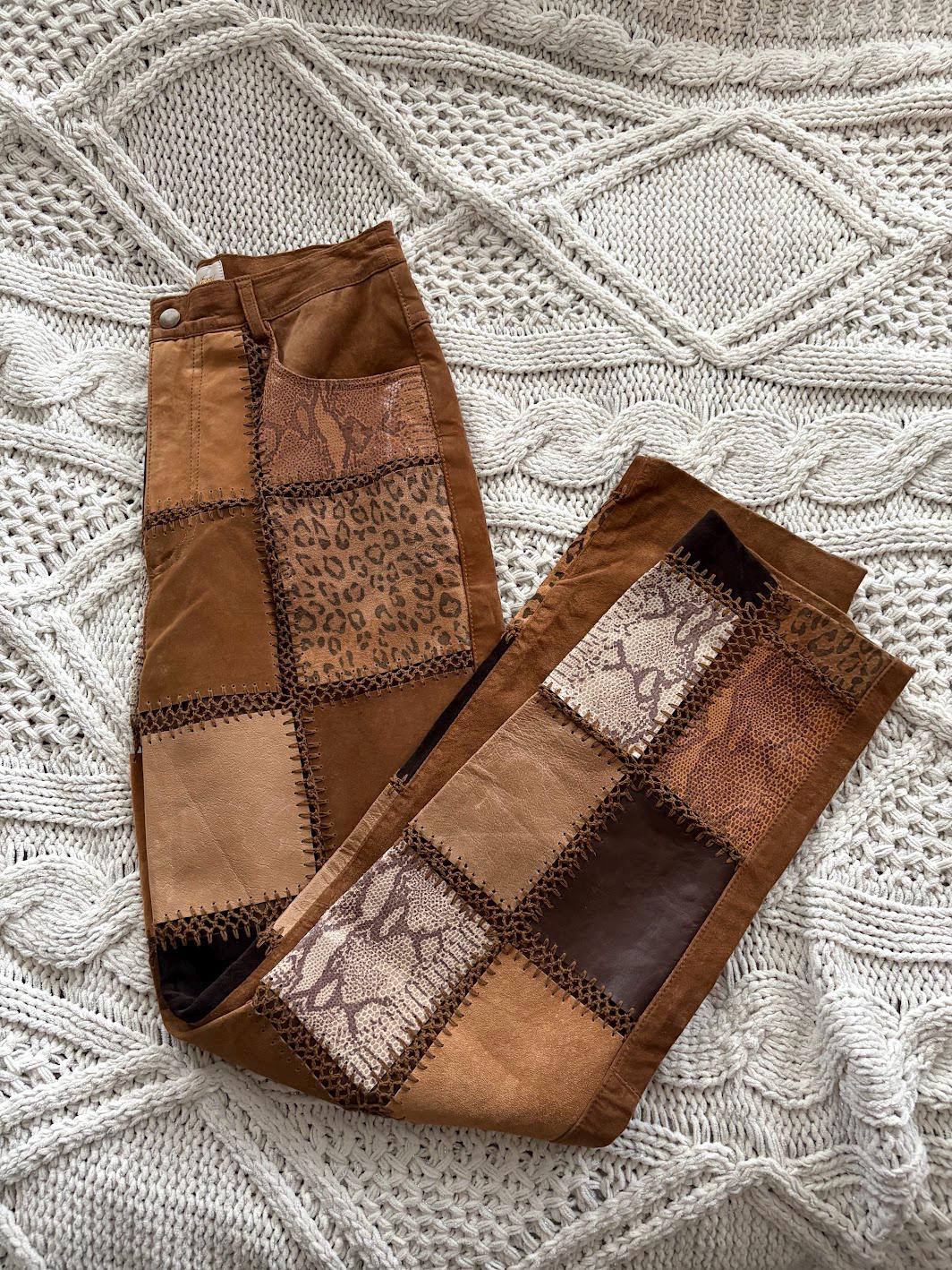 Y2k Leather Pants - Etsy