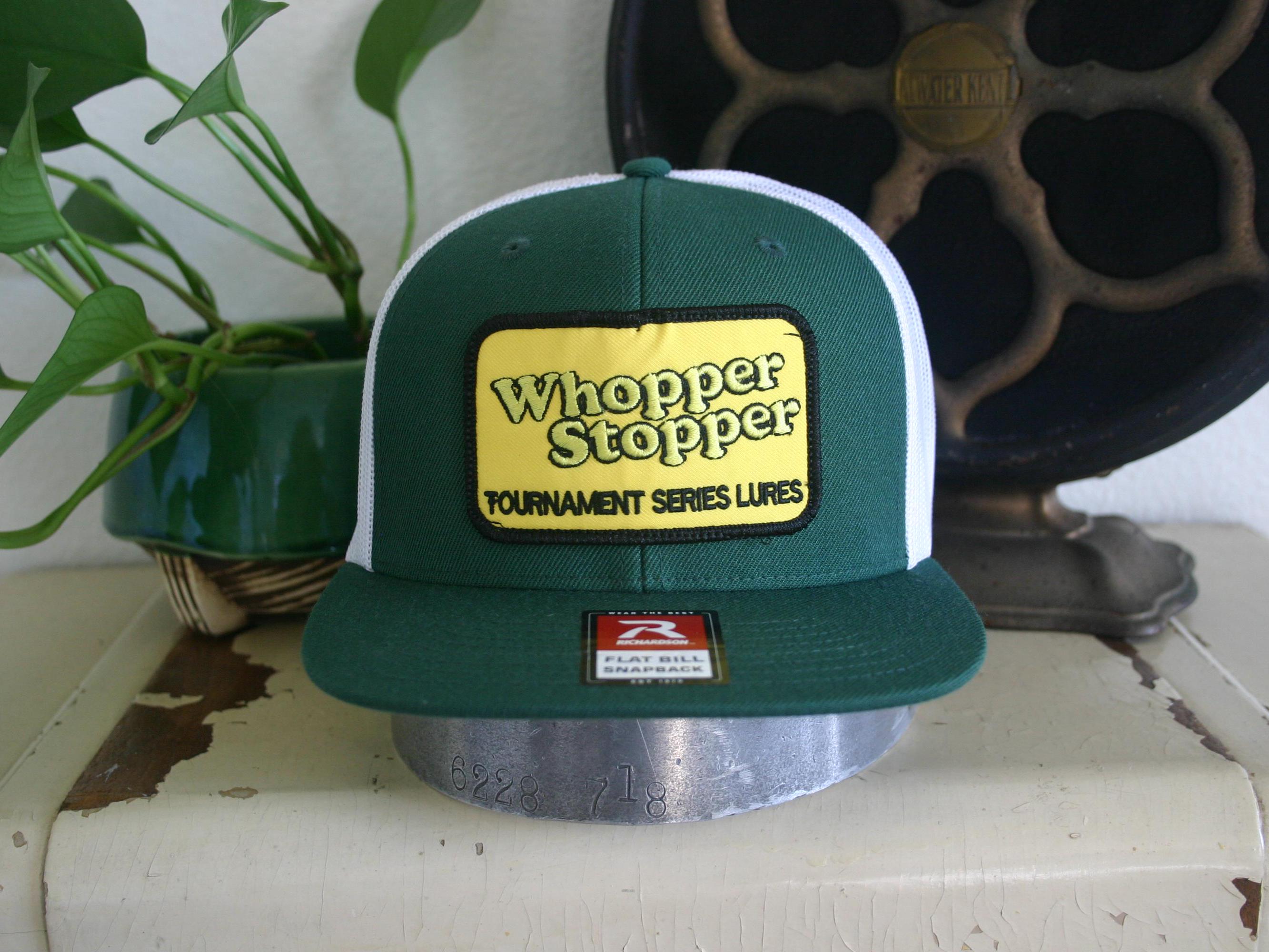 Vintage Whopper Stopper Patch Trucker Hat One of a Kind Richardson 511 ...