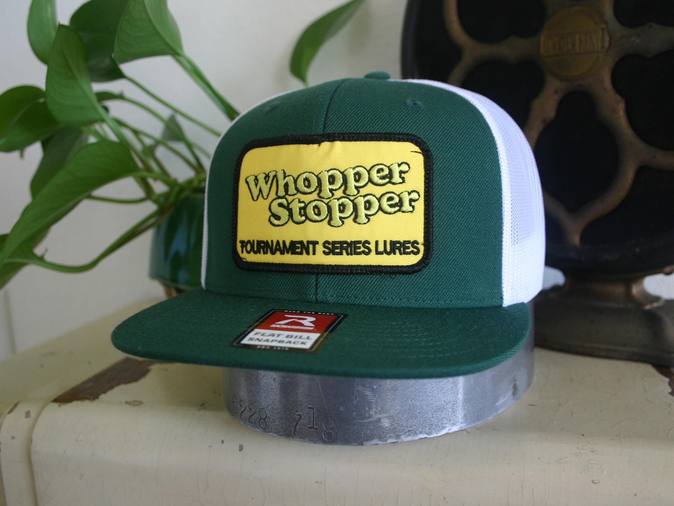 Vintage Whopper Stopper Patch Trucker Hat One of a Kind Richardson 511 ...