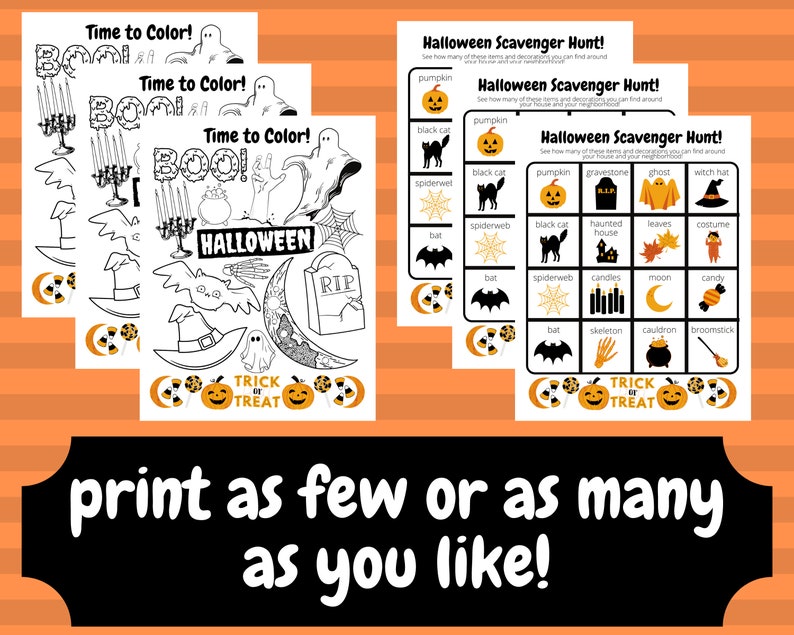 Printable Halloween Games Halloween Kids Games Halloween Activity Pack Kids Coloring Pages Kids Printable Paper Games