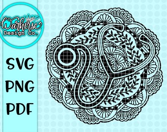 Download Nurse Mandala Svg Etsy