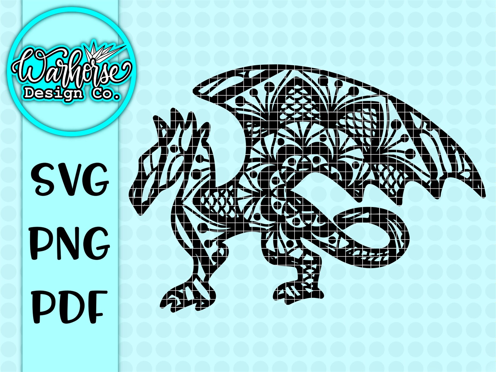 Download Dragon mandala svg Dragon svgs fantasy svgs geeky svgs | Etsy