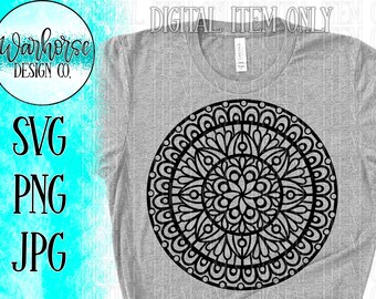 Mandala SVG, Cutting file for cricut, SVG files, Mandala cut files, Mandala art, mandala svg for shirt, cut file cricut, SVG trendy