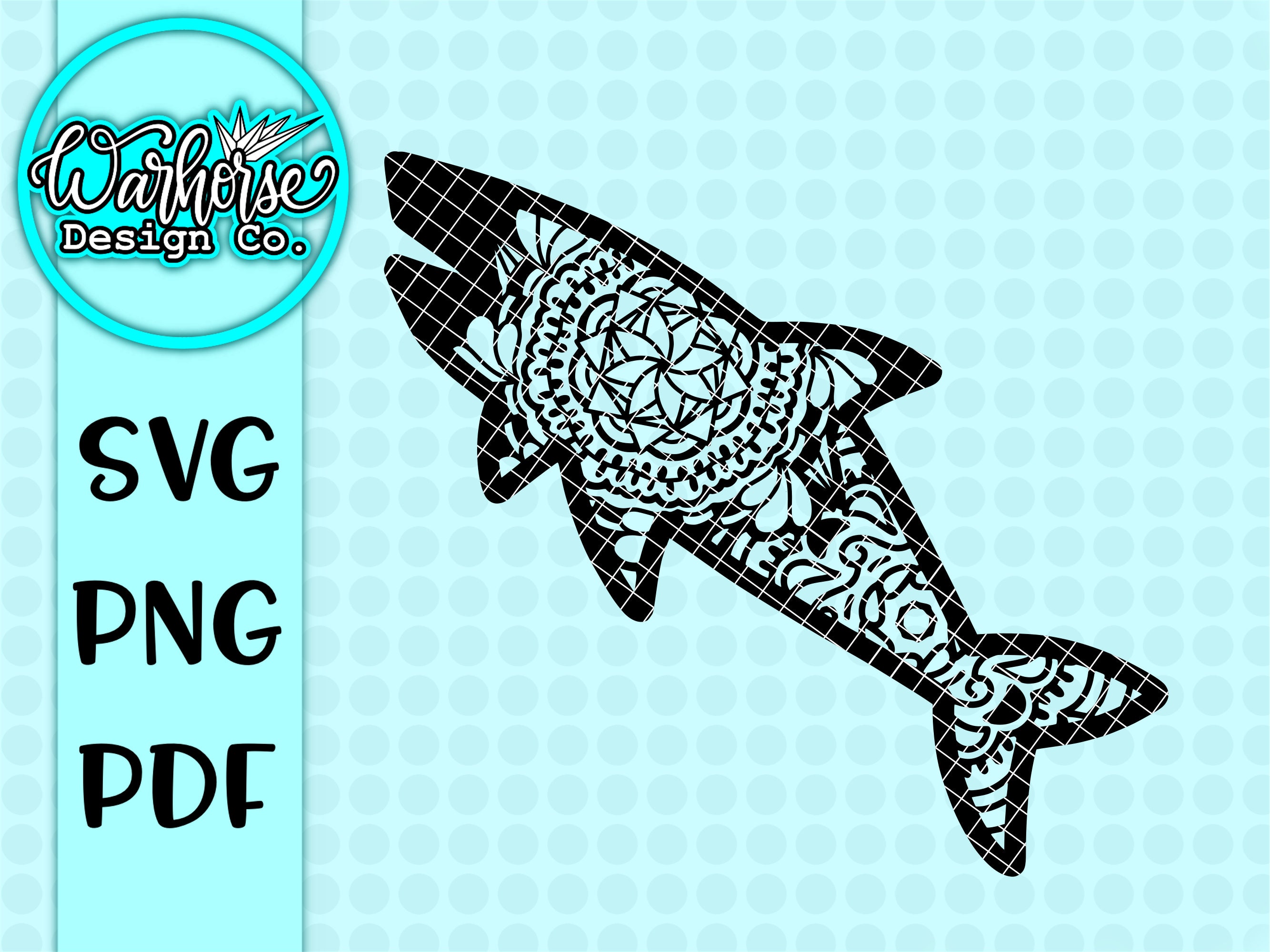 Free Free Shark Mandala Svg 412 SVG PNG EPS DXF File