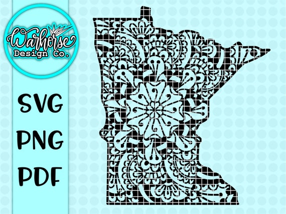 Download Minnesota Svg Minnesota Mandala Svg Mandala Svg Mandala For Etsy PSD Mockup Templates
