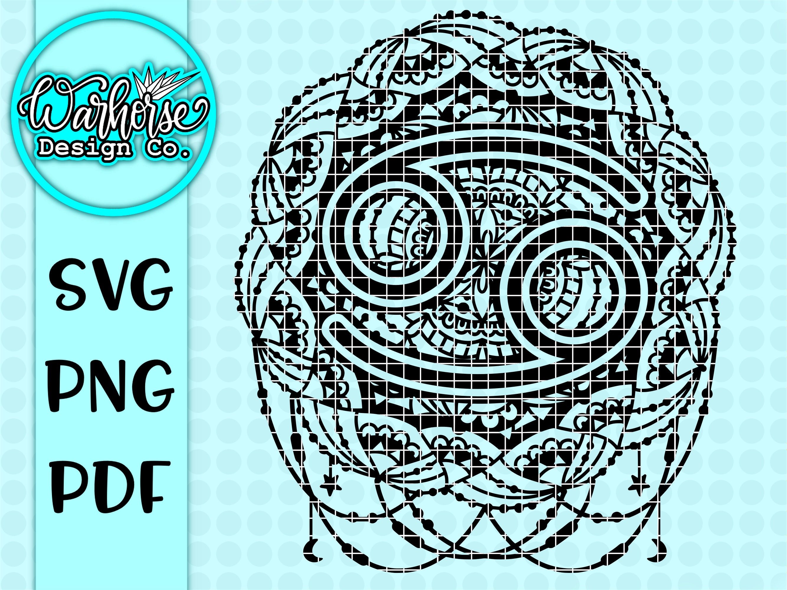 Cancer Mandala SVG file Cancer Mandala Zodiac Mandala SVG | Etsy