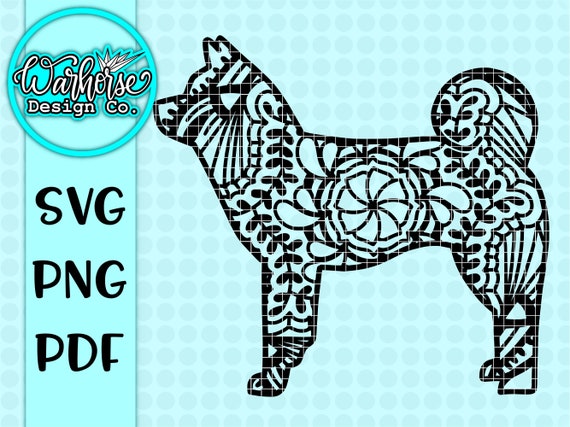 Download Shiba Inu Decal Dog Mandala Svg